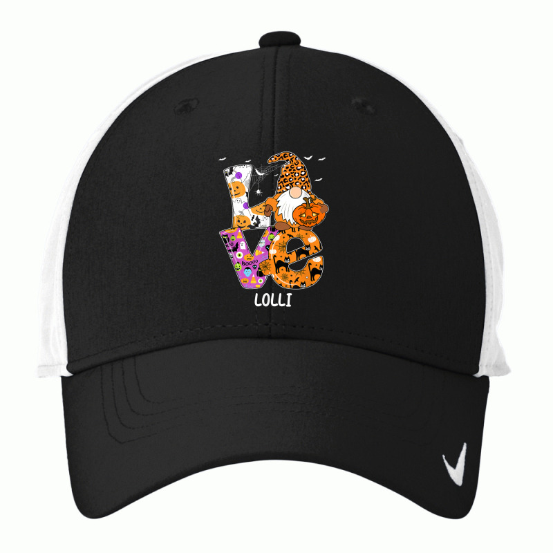 Love Lolli Halloween Gnome Pumpkin Spooky Season Nike Dri-FIT Cap by Swiss | Artistshot