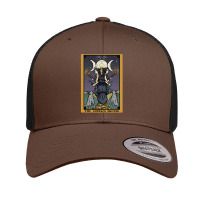 Hecate Triple Moon Goddess Of Witchcraft And Magick Witch Hekate Wheel Retro Trucker Cap | Artistshot