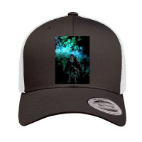 Blue Vampire Awakening Retro Trucker Cap | Artistshot