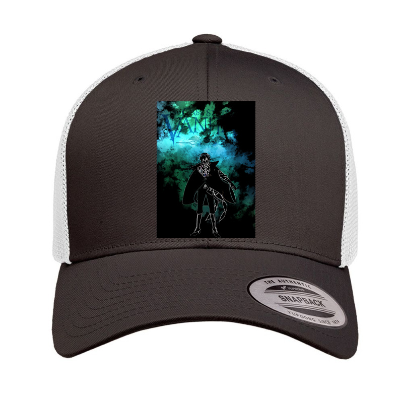 Blue Vampire Awakening Retro Trucker Cap by Irene West | Artistshot