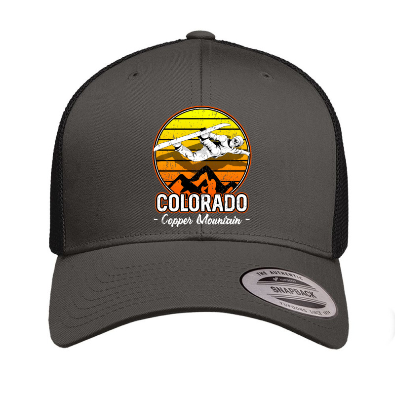 Copper Mountain Colorado Snowboarding Retro Trucker Cap | Artistshot