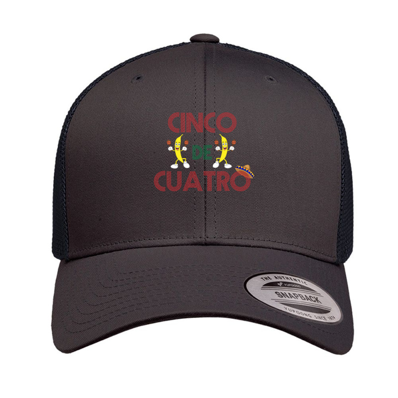 Cinco De Cuatro Retro Trucker Cap by cm-arts | Artistshot