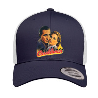 Vintage Retro Casablanca Movie 40s 1942 American Romantic Drama Film M Retro Trucker Cap | Artistshot