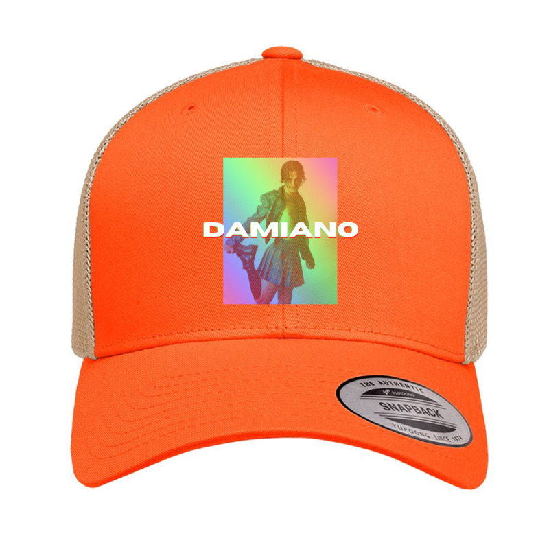 Damiano David Eurovision Damiano Eurovision  Got A Feeling Retro Trucker Cap | Artistshot