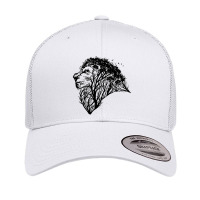 Lion Tree Nature Forest Retro Trucker Cap | Artistshot