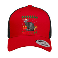 Merry Catmas Cat Ugly Christmas Oriental Cat Mom Dad T Shirt Retro Trucker Cap | Artistshot