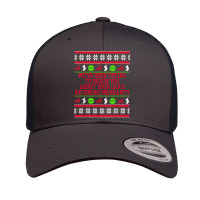 Ugly Christmas Sweater Car's Extended Warranty Meme Graphic T Shirt Retro Trucker Cap | Artistshot