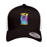 Rawr! I'm 7 Birthday Boys 7th Birthday Dino Noasaurus Retro Trucker Cap | Artistshot