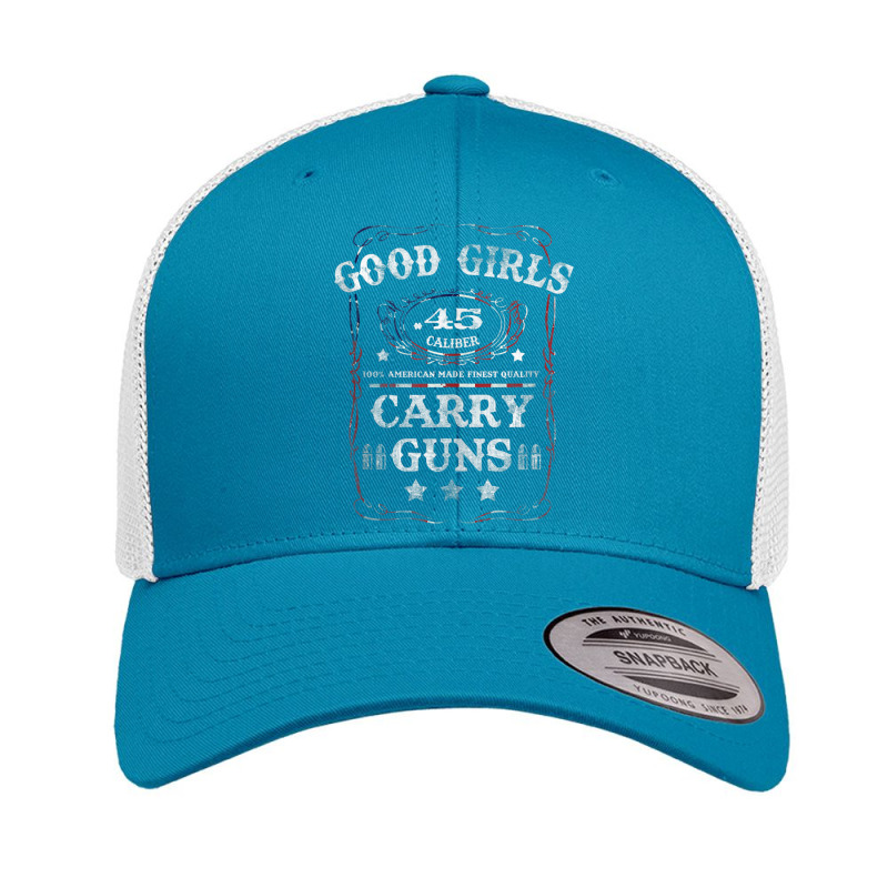 Good Girls Carry Guns .45 Caliber Second Amendment Pro Gun Tank Top Retro Trucker Cap by cm-arts | Artistshot