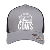 Farm Animal Pet Cow Retro Trucker Cap | Artistshot