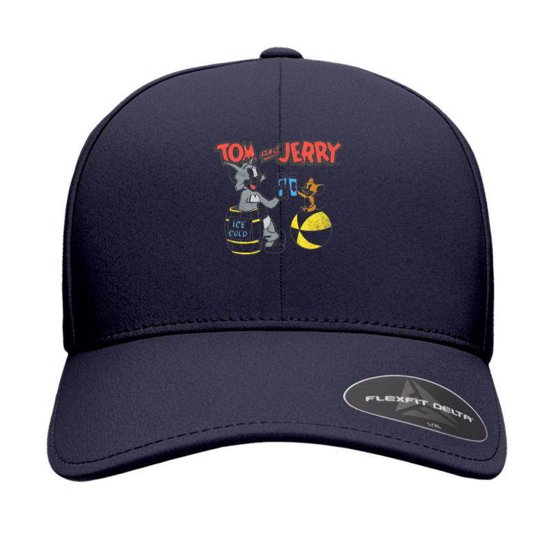 Tom And Jerry Ice Cold Summer Poster Seamless Cap by ngodo | Artistshot