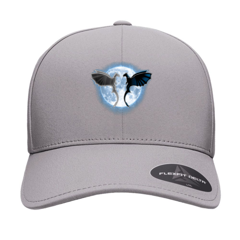 Toothless Light Fury In Space Design For Valentines Day Seamless Cap by ValentinoHoover | Artistshot