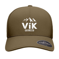 Vik Iceland Icelandic Pride Black Sand Beaches Glacier Raglan Baseball Seamless Cap | Artistshot