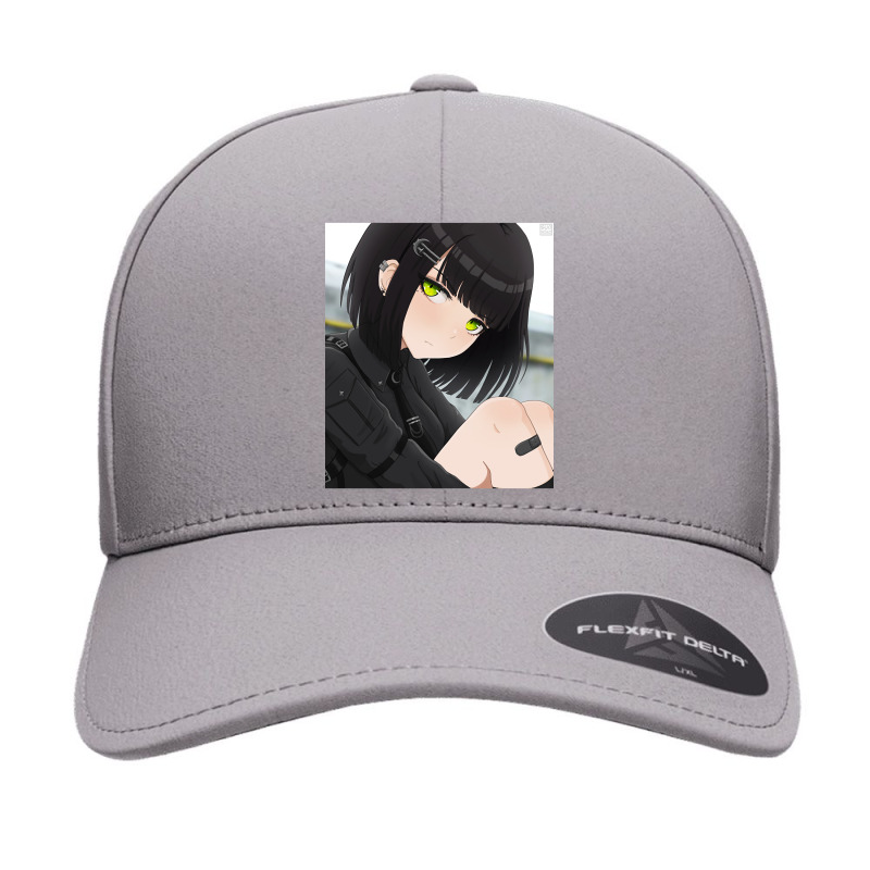 Military Girl Seamless Cap | Artistshot