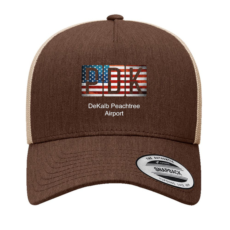 Pdk Dekalb Peachtree Airport Yupoong Trucker Cap | Artistshot