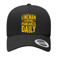 Football Lineman Serving Pancakes Daily T Shirt Yupoong Trucker Cap | Artistshot