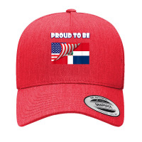 Proud To Be Dominican And American Flag July 4th T Shirt Yupoong Trucker Cap | Artistshot