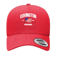 Covington Virginia Va Usa Stars & Stripes Vintage Style Premium Yupoong Trucker Cap | Artistshot