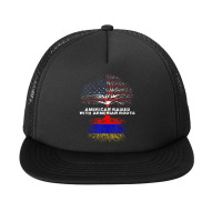 American Raised With Armenian Roots Armenia Foam Snapback Hat | Artistshot