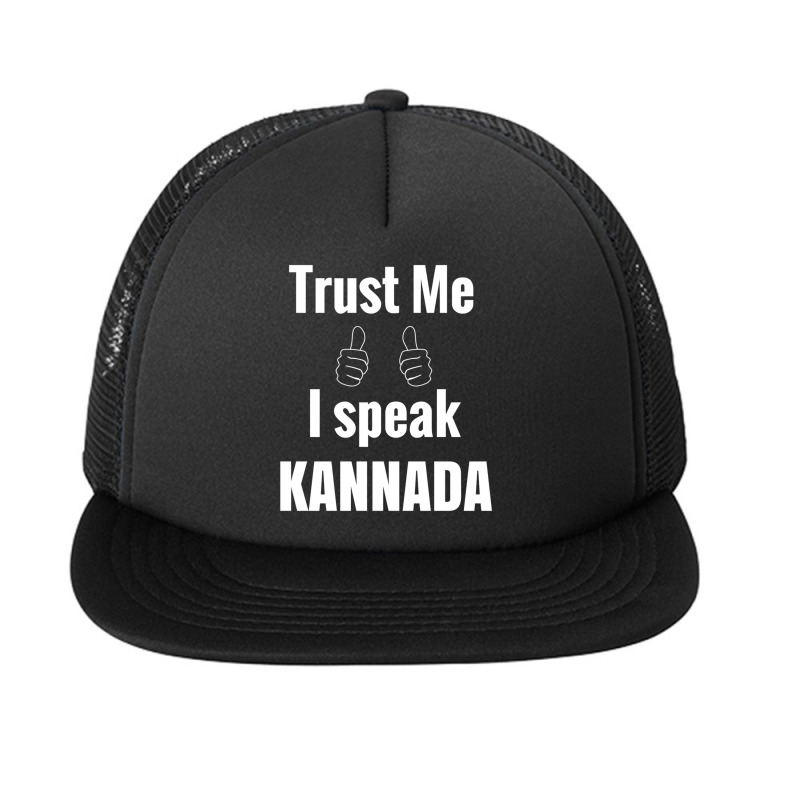 Awesome Kannada Gift Shirt For Men Women Kids Foam Snapback hat by cm-arts | Artistshot