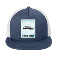 Station Wagon Mexican Cards T Shirt Foam Snapback Hat | Artistshot