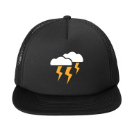 Thunderstorm Lightning Foam Snapback Hat | Artistshot