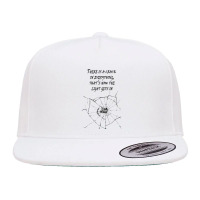 Leonard Cohen, “there Is A Crack In Everything, That’s How The Lig 5 Panel Snapback Cap | Artistshot