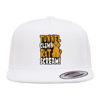 Tunnel Climb Rat Scream Design Barn Hunt Premium T Shirt 5 Panel Snapback Cap | Artistshot