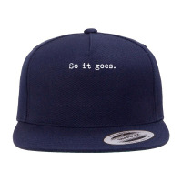 So It Goes Novel Reading Book Lovers T 5 Panel Snapback Cap | Artistshot