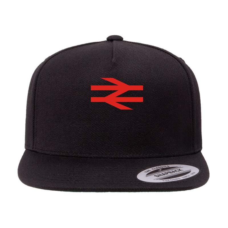 British Rail Classic 5 Panel Snapback Cap | Artistshot