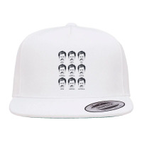 Ron Swanson Emotions Parks And Recreation 5 Panel Snapback Cap | Artistshot