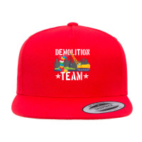 Demolition Team Master Builder Building Blocks Bricklayer T Shirt 5 Panel Snapback Cap | Artistshot