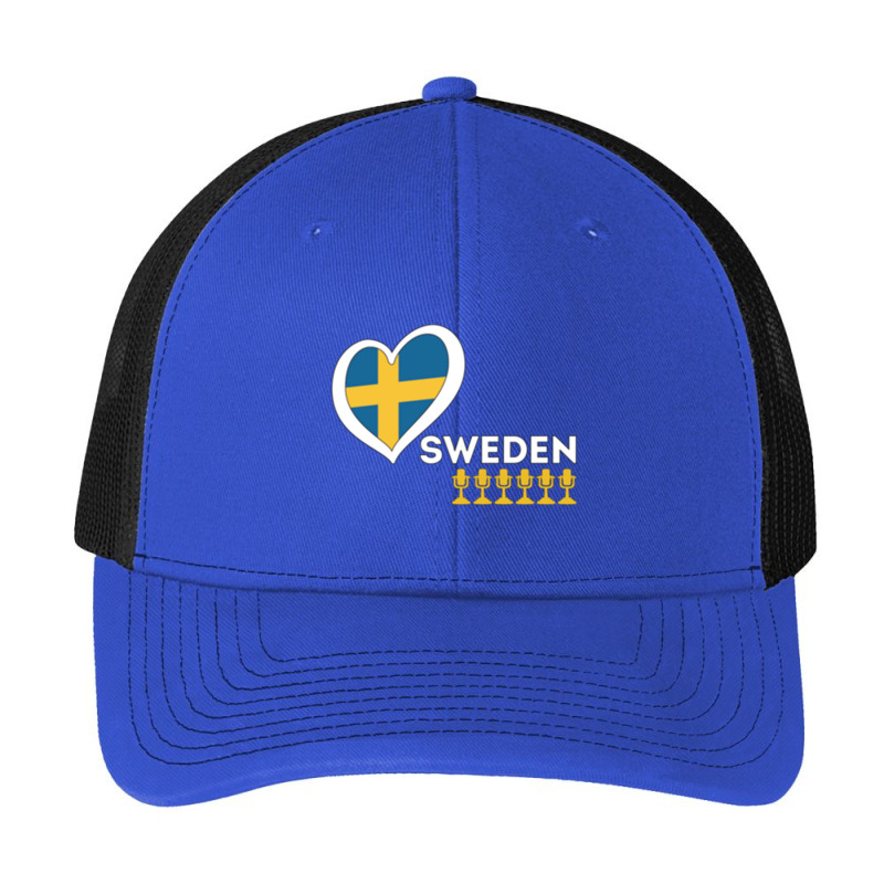 Eurovision Song Contest Sweden, 6 Victories Active Pa Trucker Cap | Artistshot