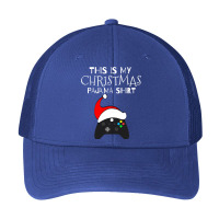 This Is My Christmas Pajama Funny Gamer Pa Trucker Cap | Artistshot