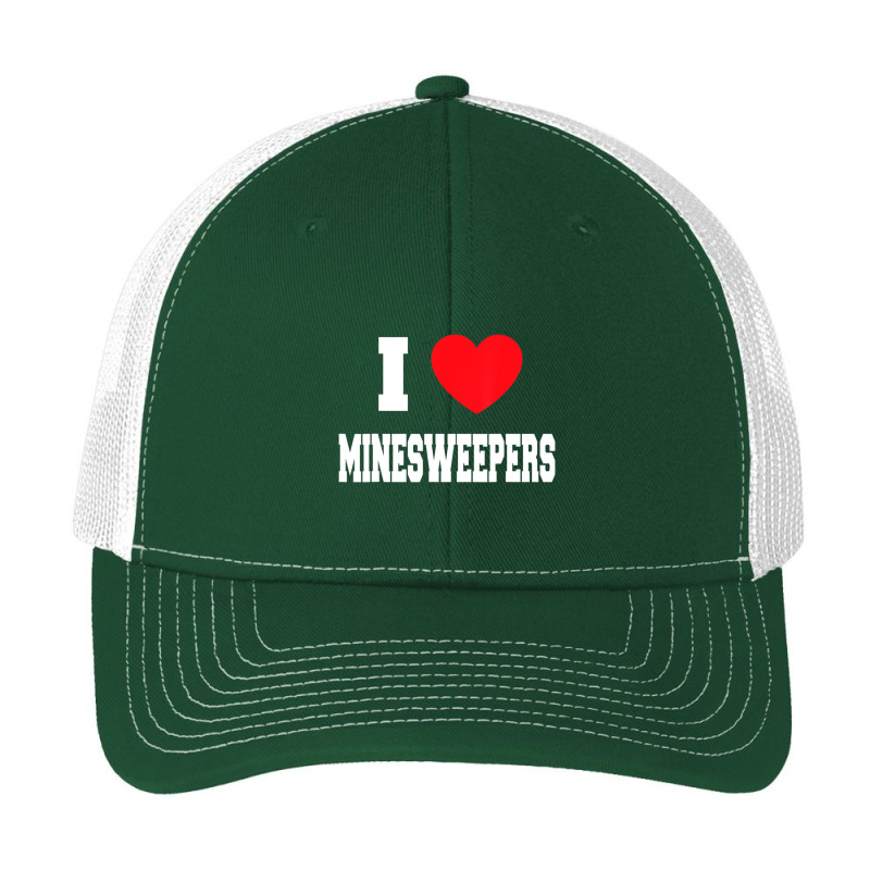 I Love Minesweepers Pa Trucker Cap by cm-arts | Artistshot