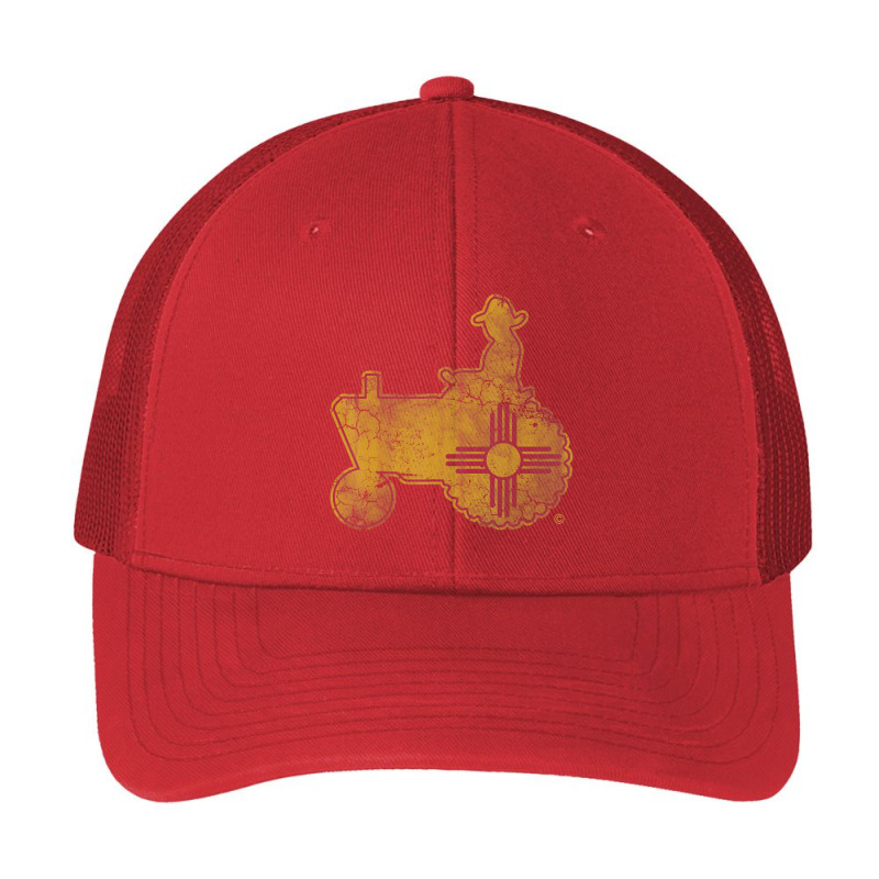 New Mexico Farmer Tractor Flag Pa Trucker Cap by Mata Gibson | Artistshot