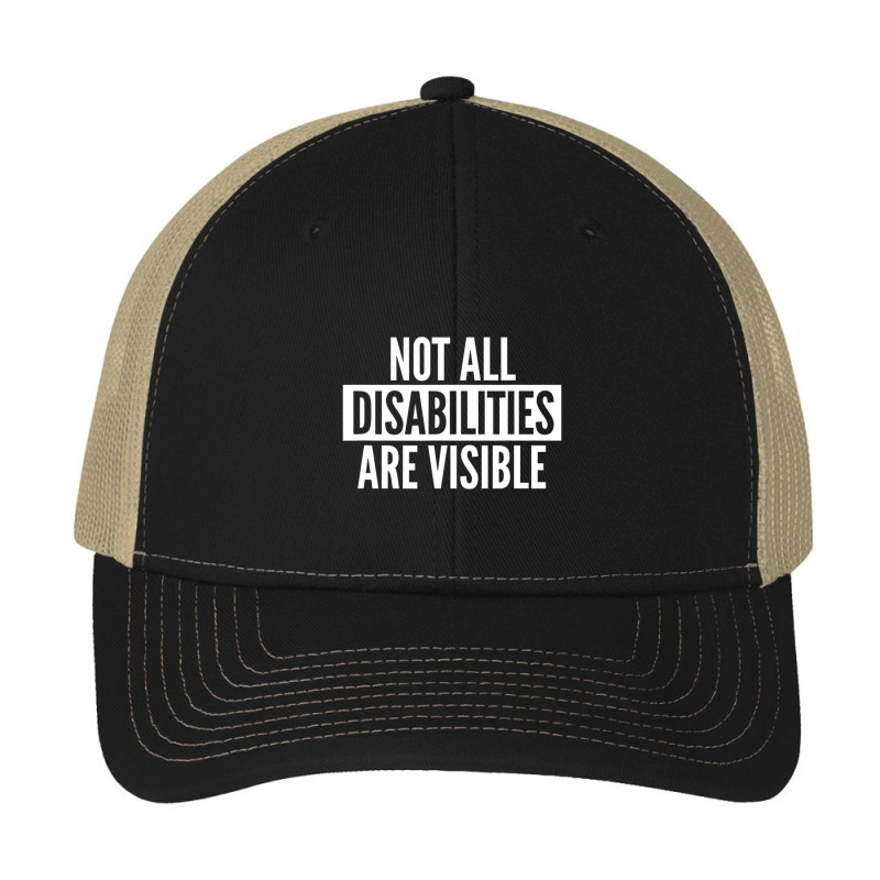 Not All Disabilities Are Visible Pa Trucker Cap by cm-arts | Artistshot