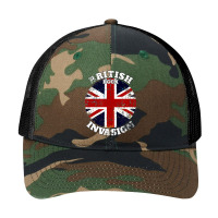 The British Rock Music Invasion V2 1 Pa Trucker Cap | Artistshot