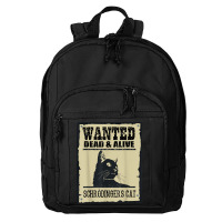 Wanted Dead Or Alive Schrodinger_s Cat Basic Backpack | Artistshot