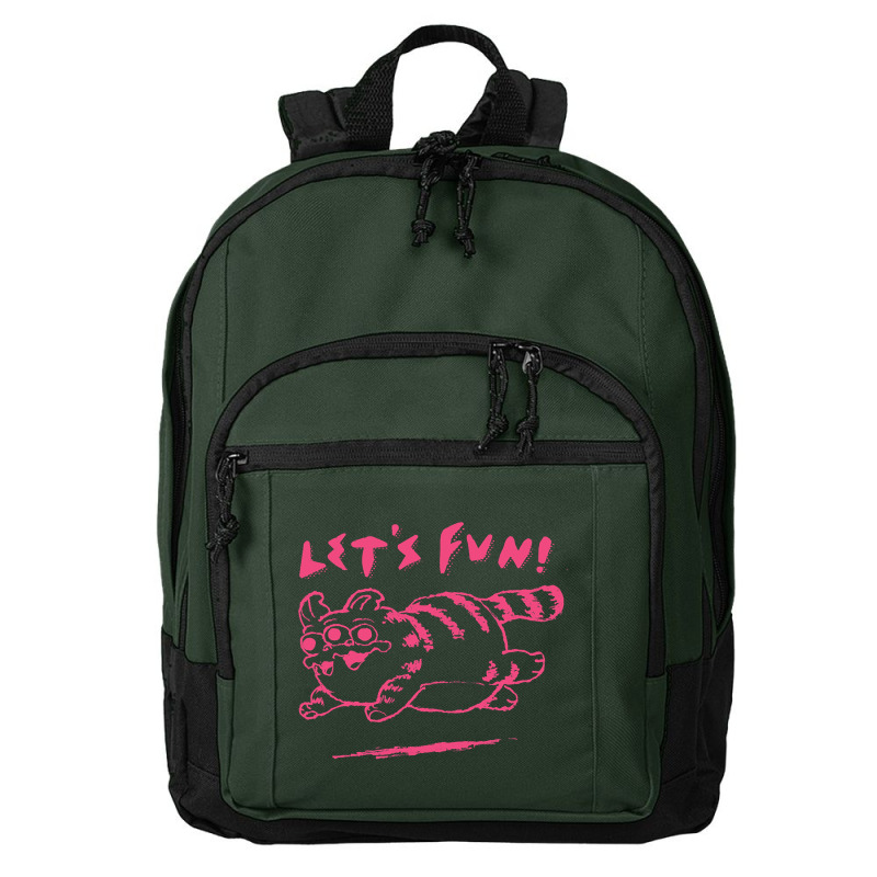 Let's Fun! Pink Basic Backpack | Artistshot