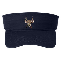 Detective Deer Spy Inspector Private Investigator Deer Lover Fashion Visor | Artistshot