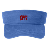 Wrexham City, City Of Wrexham, Capital Of North Wales Fashion Visor | Artistshot