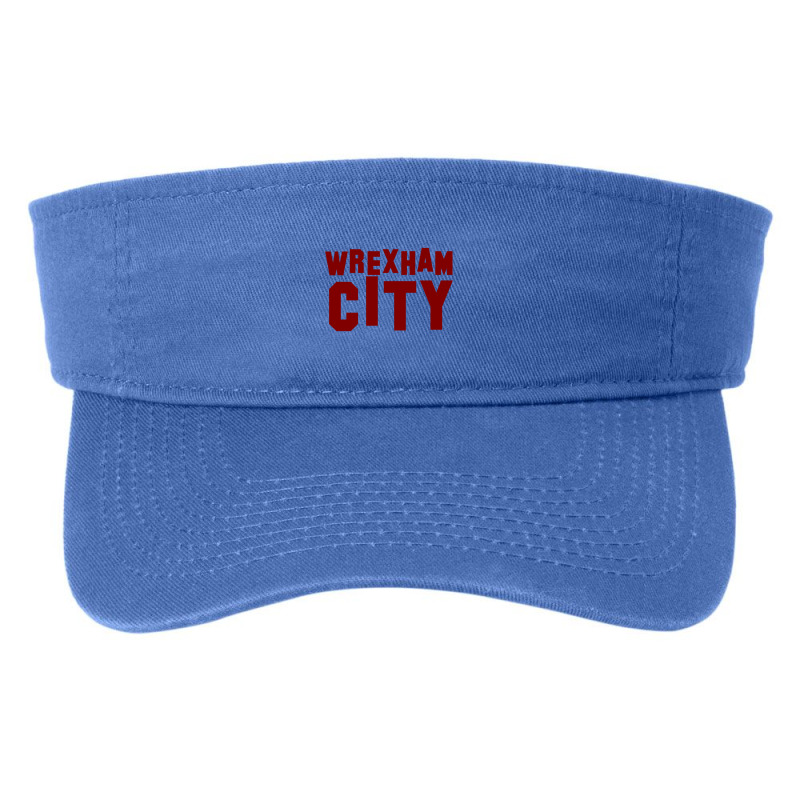 Wrexham City, City Of Wrexham, Capital Of North Wales Fashion Visor by cm-arts | Artistshot