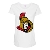 The-ottawa-lady-senators-pen Maternity Scoop Neck T-shirt | Artistshot