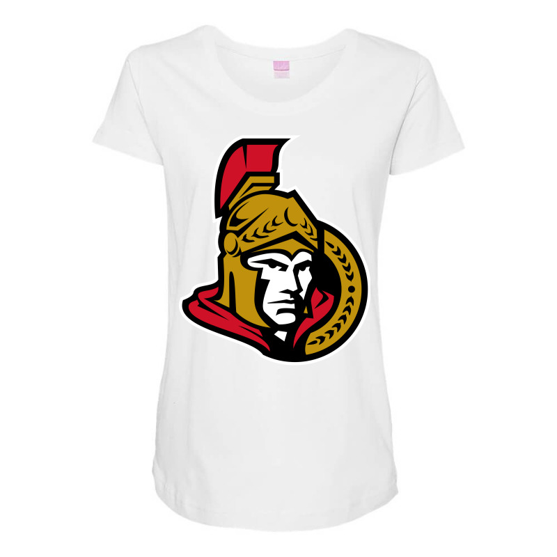 The-ottawa-lady-senators-pen Maternity Scoop Neck T-shirt by bispo | Artistshot