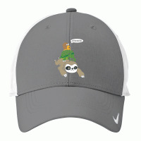 Sloth Turtle Snail Piggyback T Animal Running Wild Nike Dri-fit Cap | Artistshot