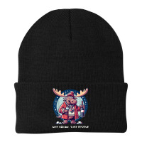 Moose Not Drunk Just Festive Fun Beanie | Artistshot