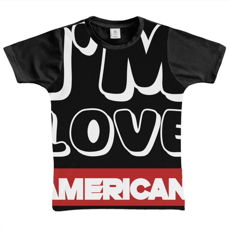 I Love American Graphic Youth T-shirt by Ali | Artistshot