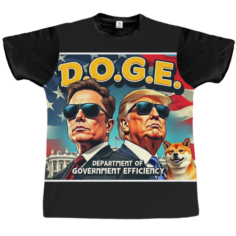 Funny Political Meme Dept Of Government Efficiency Graphic T-shirt by ERNESTO GUANCIA | Artistshot