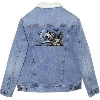 Halloween Day Unisex Sherpa-lined Denim Jacket | Artistshot